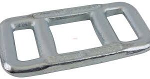 1-1/2" Hardened Dropped Forged Ladder Buckle for up to 1-1/2" Lashing