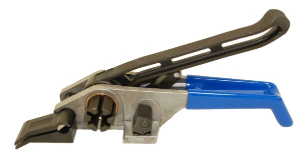 POLY CORD STRAPPING TENSIONER WITH CUTTER FOR ROUND LOADS