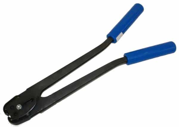 Strapping-Products.com Standard Duty Front Action Double-notch, Down-cut Sealer. Strap Widths Size Specific - 3/8 For Strap Gauges .015 to .023