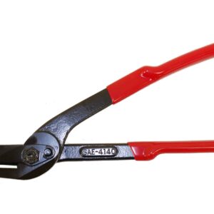 Strapping-Products.com Economy Strap Shears for Single Hand Operation. Strap Widths Size Specific - 3/8 thru 3/4. For Strap Gauges up to .028