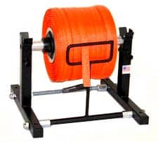 Stationary Cord Strapping Dispenser - Core I.D. 3" - Face width up to 8" - Mountable to Wall, Floor or Table