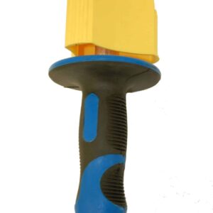 Dispenser with tension Adjustment and soft Rubber Grips For 3" and 5" Hand Bundling Stretch Film.