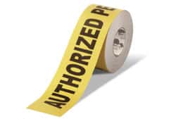 Authorized Personnel Only Floor Tape