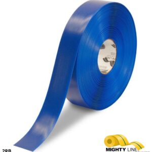 Mighty Line 2" BLUE Solid Color Tape - 100' Roll