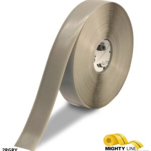 Mighty Line 2" GRAY Solid Color Tape - 100' Roll
