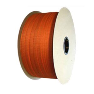 Orange Woven Poly Strapping