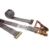 2" x 16 Feet x 4400 lb E-Track Tie Down System with Ratchet Buckle