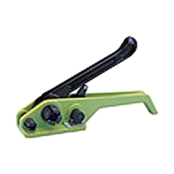 Strapping-Products.com Regular Duty Ratchet Tensioner with cutter is designed to work with Extruded Polyester strapping up to 3/4". This is a Regular Duty hand tool that is designed for Extruded Polyester Strapping.